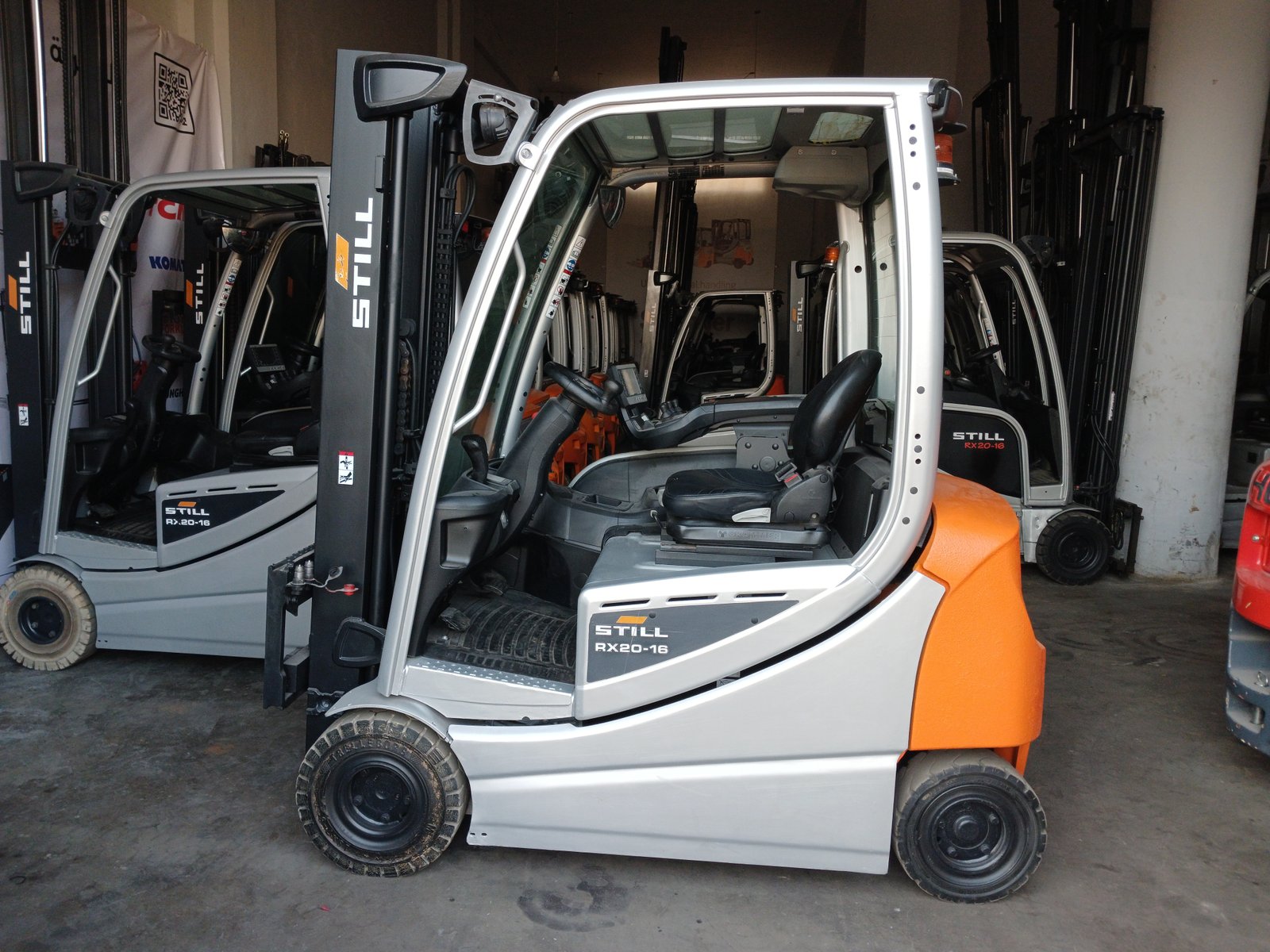 فوركليفت كهرباء الماني STILL RX20-16 حمولة 1,6 طن