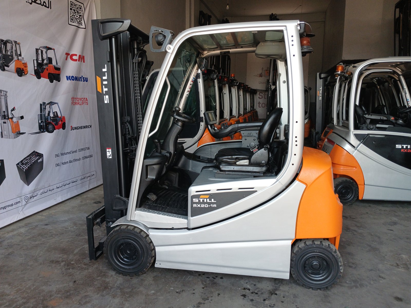 فوركليفت كهرباء الماني STILL RX20-16 حمولة 1,6 طن