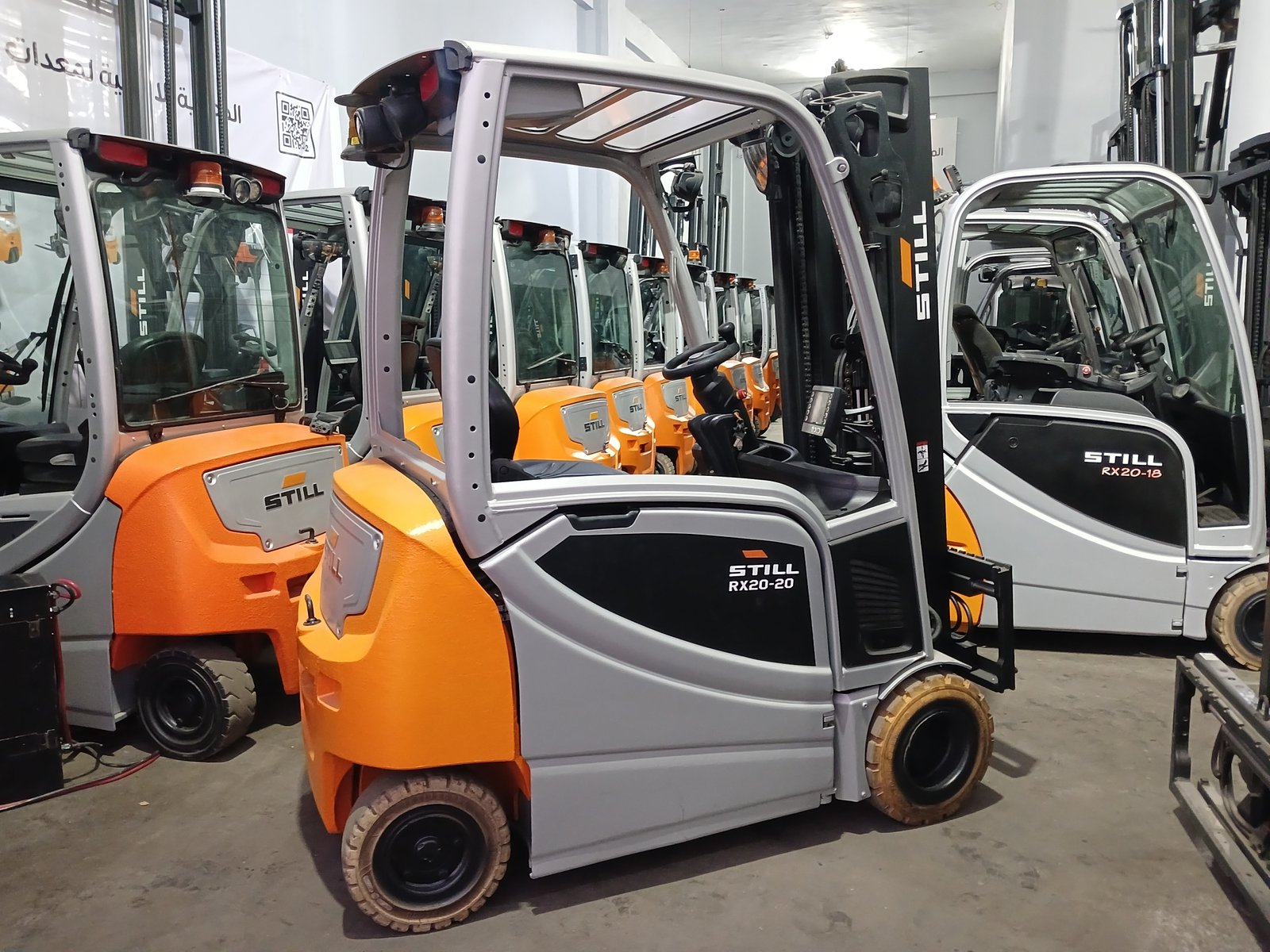 فوركليفت كهرباء الماني STILL RX20-20 حمولة 2 طن