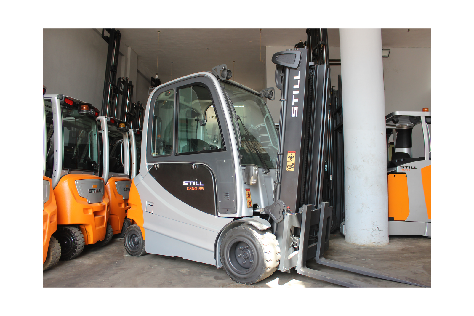 فوركليفت كهرباء الماني STILL RX60-35 حمولة 3,5 طن